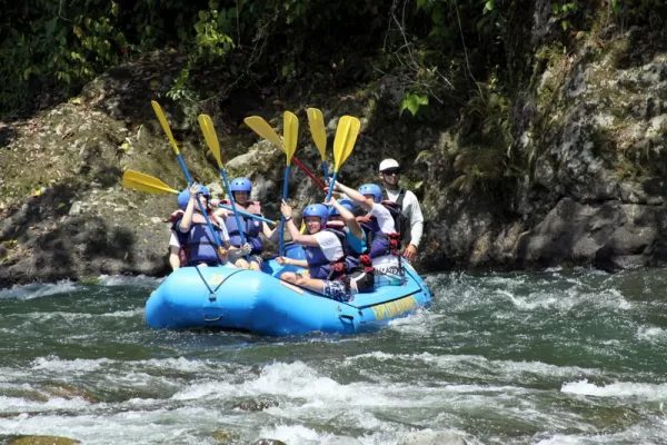 White Water Rafting on the Pacuare River in Costa Rica