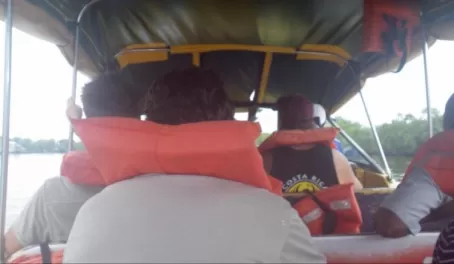 Traveling to Bocas del Toro by water taxi