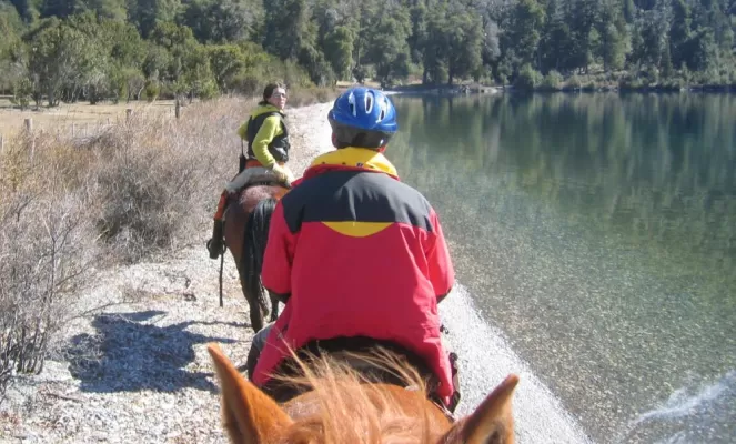 Explore the pristine location via horseback
