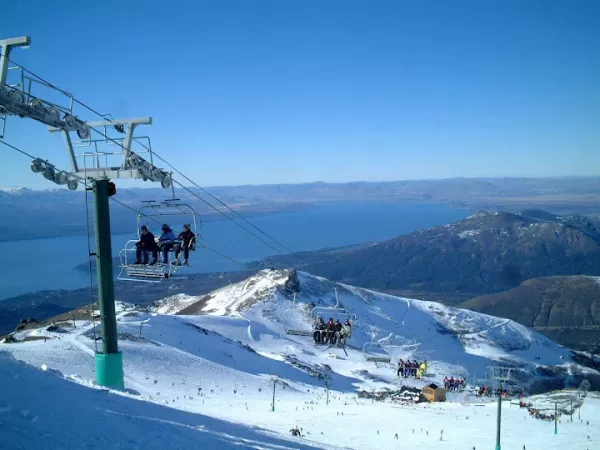 Ski Cathedral Hill in Bariloche, Argentina