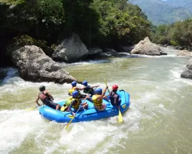 Whitewater Rafting in Colombia on the Rio Buey