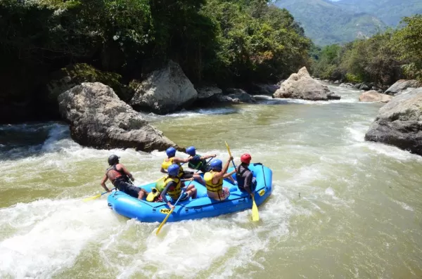 Whitewater Rafting in Colombia on the Rio Buey