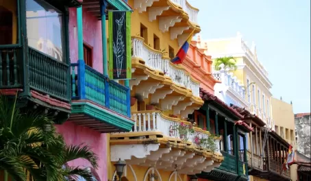 Balconies in Cartagena
