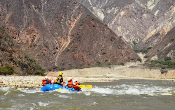 Rafting in Colombia\'s Chicamocha Gorge