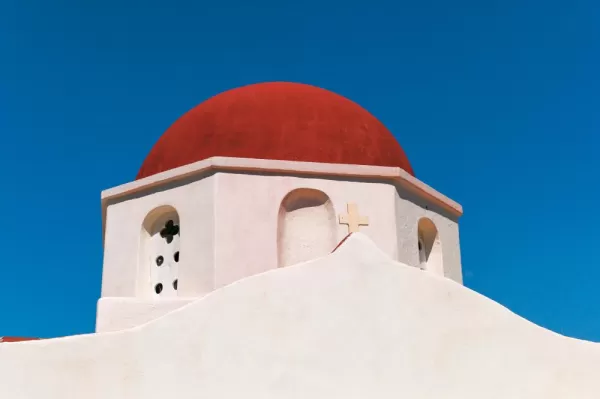 A small Greek church