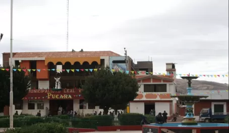 The village of Pucara and its plaza