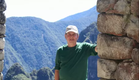 Hiking within Machu Picchu