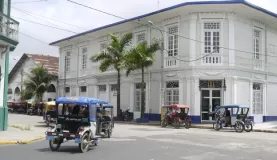 Casa Morey, an ex-rubber baron's home, our hotel in Iquitos