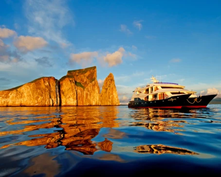 Experience the best in comfort aboard an Ocean Spray Galapagos cruise