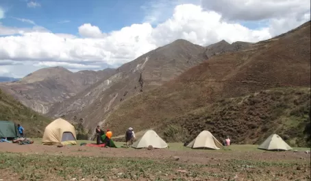 Camping on the Cachiccata Trek
