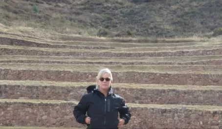 Trekking through Peru