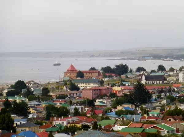 Punta Arenas City from viewpoint