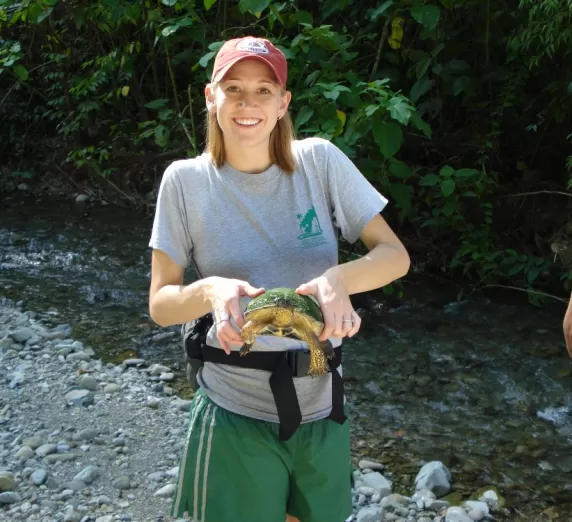 Found a turtle during a jungle trek in Costa Rica