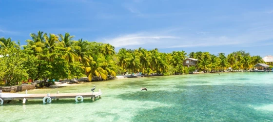 Paradise tropical in Belize Central America
