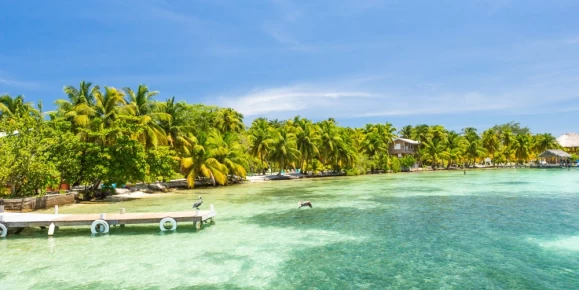 Paradise tropical in Belize Central America