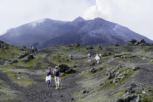 Pacaya volcano a tourist attraction