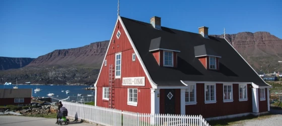Hotel Disko Island Facade