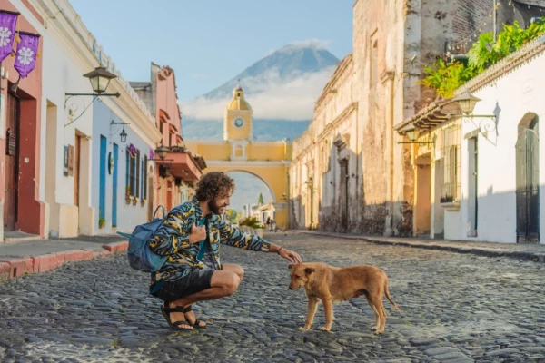 Streets of Antigua, Guatemala