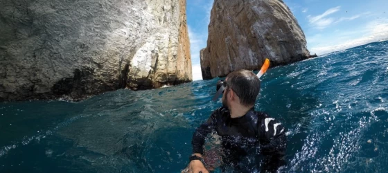 Visit Kicker Rock, popularly known as the Sleeping Lion (Leon Dormido)