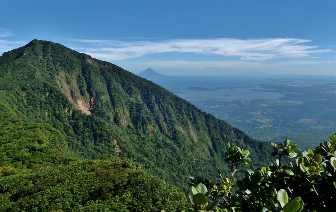 View from the top of Mombacho Volcano