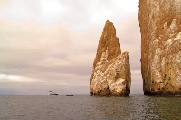 Witness the Kicker Rock in the Galapagos