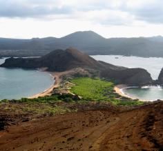 View from Bartolome Island