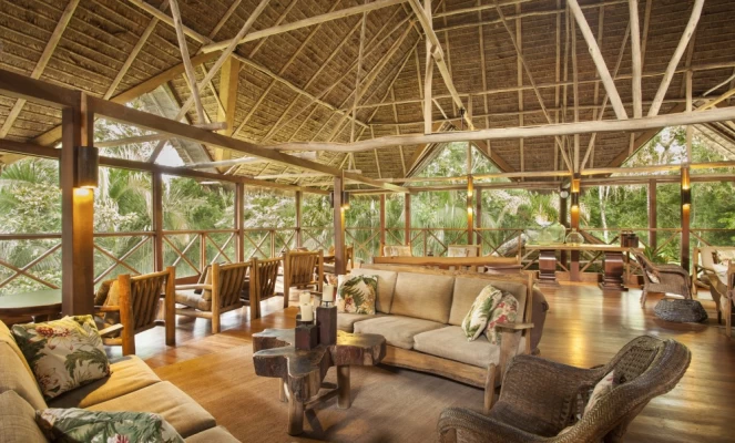 Lounge area