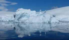 Iceberg reflection at Portal Point