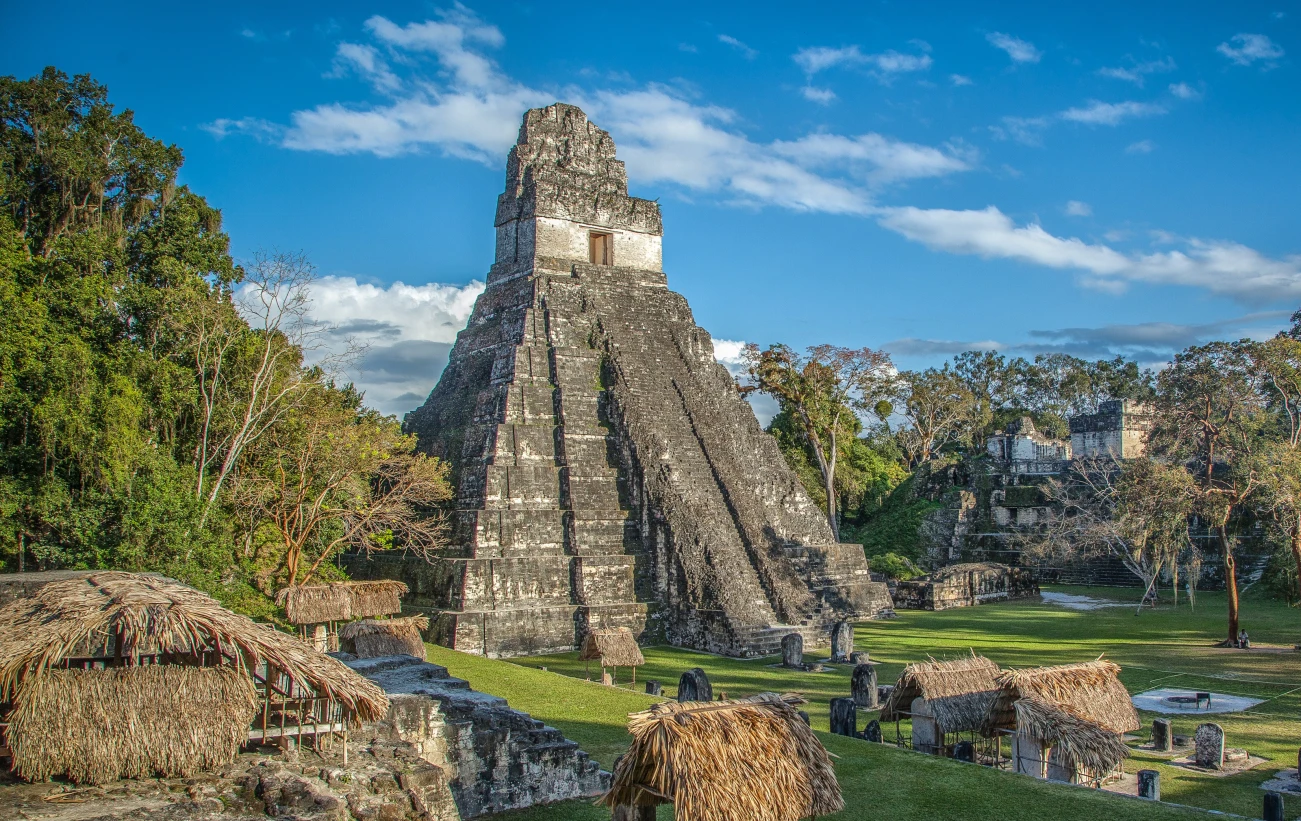 Maya Pyramid in Tikal