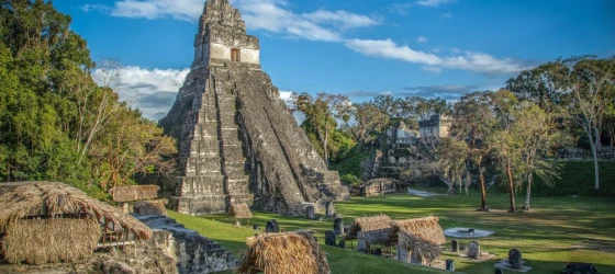 Maya Pyramid in Tikal