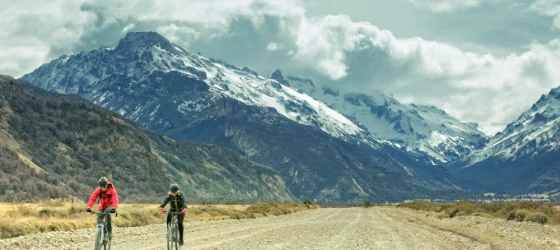 Biking in Patagonia