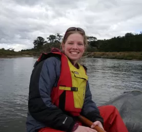 Canoe ride on the Beagle Channel