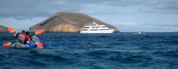 heading back to the ship