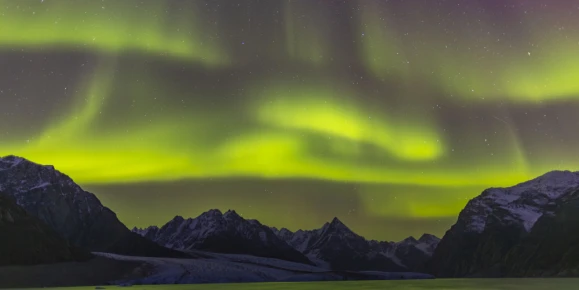 The Aurora Borealis, commonly known as the Northern Lights
