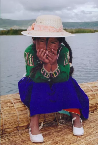 A local child of Peru