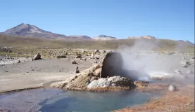 Hot spring in the Atacama