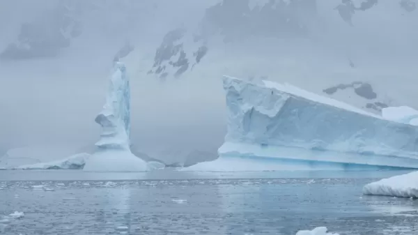 Iceberg with a view