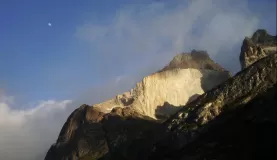 View along the W trek, Torres del Paine 
