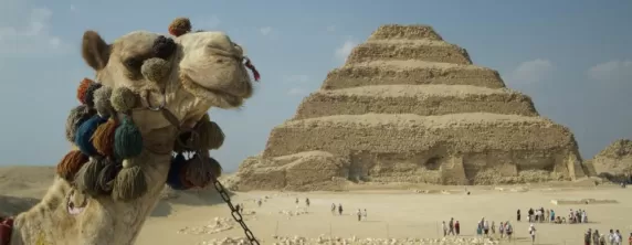 A camel ride through the pyramids makes it a truly unique experience.