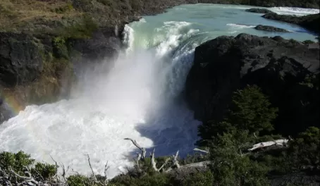 Salto Grande Falls in Torres del Paine