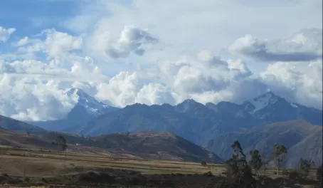 Beautiful scenery in the Sacred Valley
