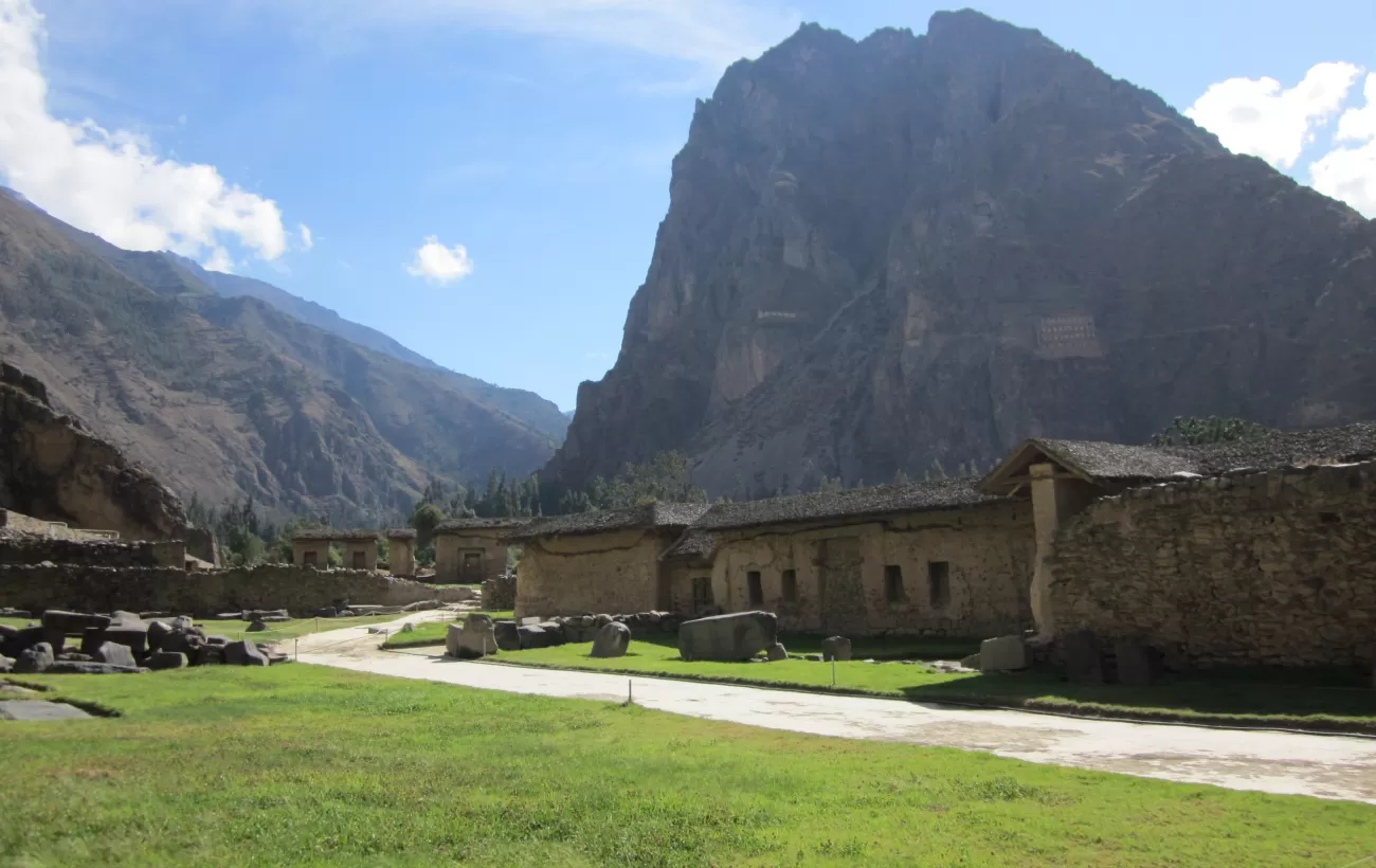 Ollantaytambo ruins in the Sacred Valley