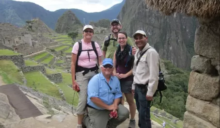 Our tour group for Peru- they were great!