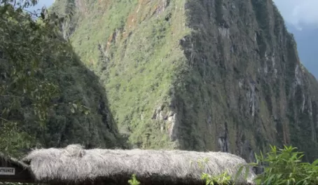 The gate to Huayna Picchu - we'll hike that tomorrow