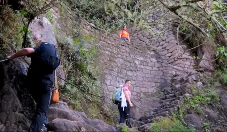 Huayna Picchu Hike- More Stairs