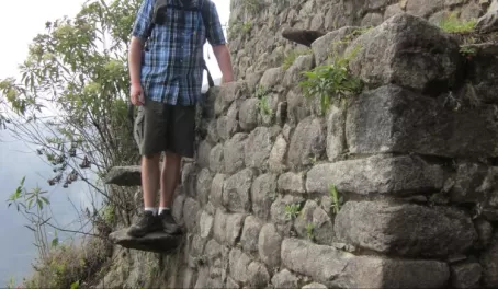 Huayna Picchu Hike- Amazing Stairs