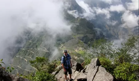 Huayna Picchu Hike- Getting closer