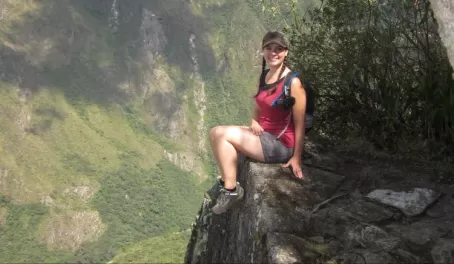 Huayna Picchu Hike- Great cliffs to look off too!