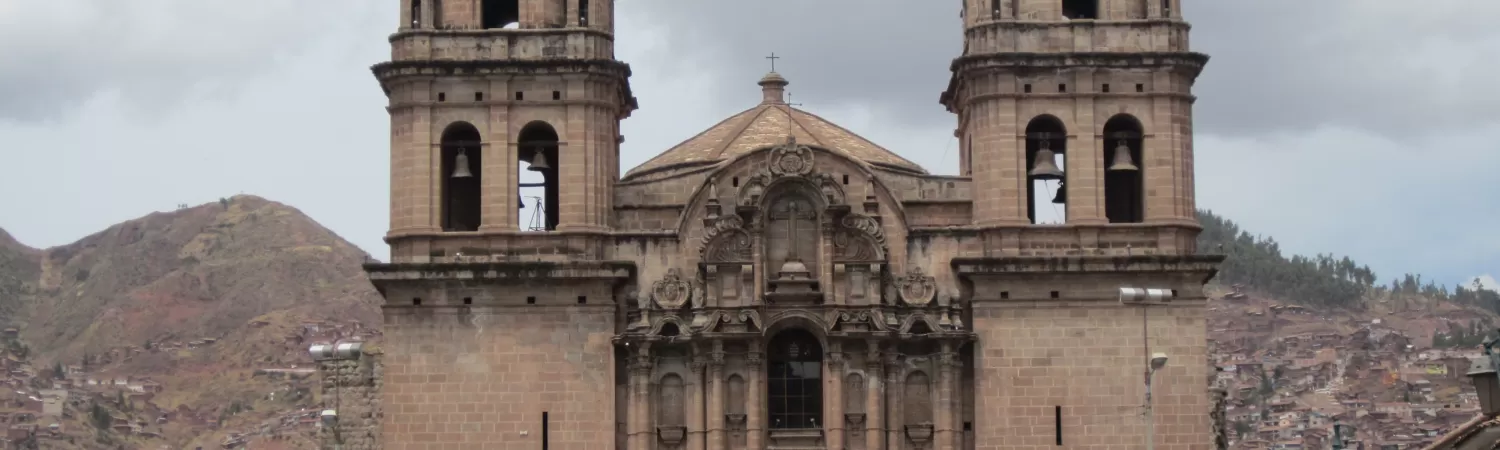 Cusco- One of several big cathedrals