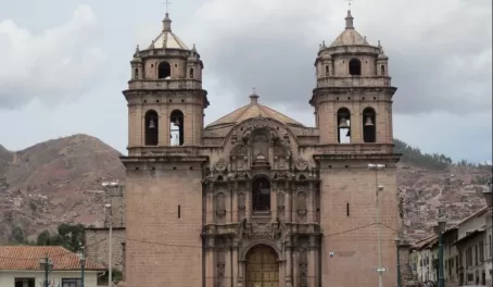 Cusco- One of several big cathedrals